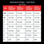Load image into Gallery viewer, Ladies Hot Shot Hook &amp; Loop Leather Cuff Grips - SALE
