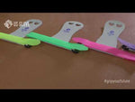 Load and play video in Gallery viewer, Rainbow Beginner Hook &amp; Loop Grips Black
