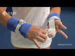 Load and play video in Gallery viewer, Ladies Hot Shot Hook &amp; Loop Leather Cuff Grips - SALE
